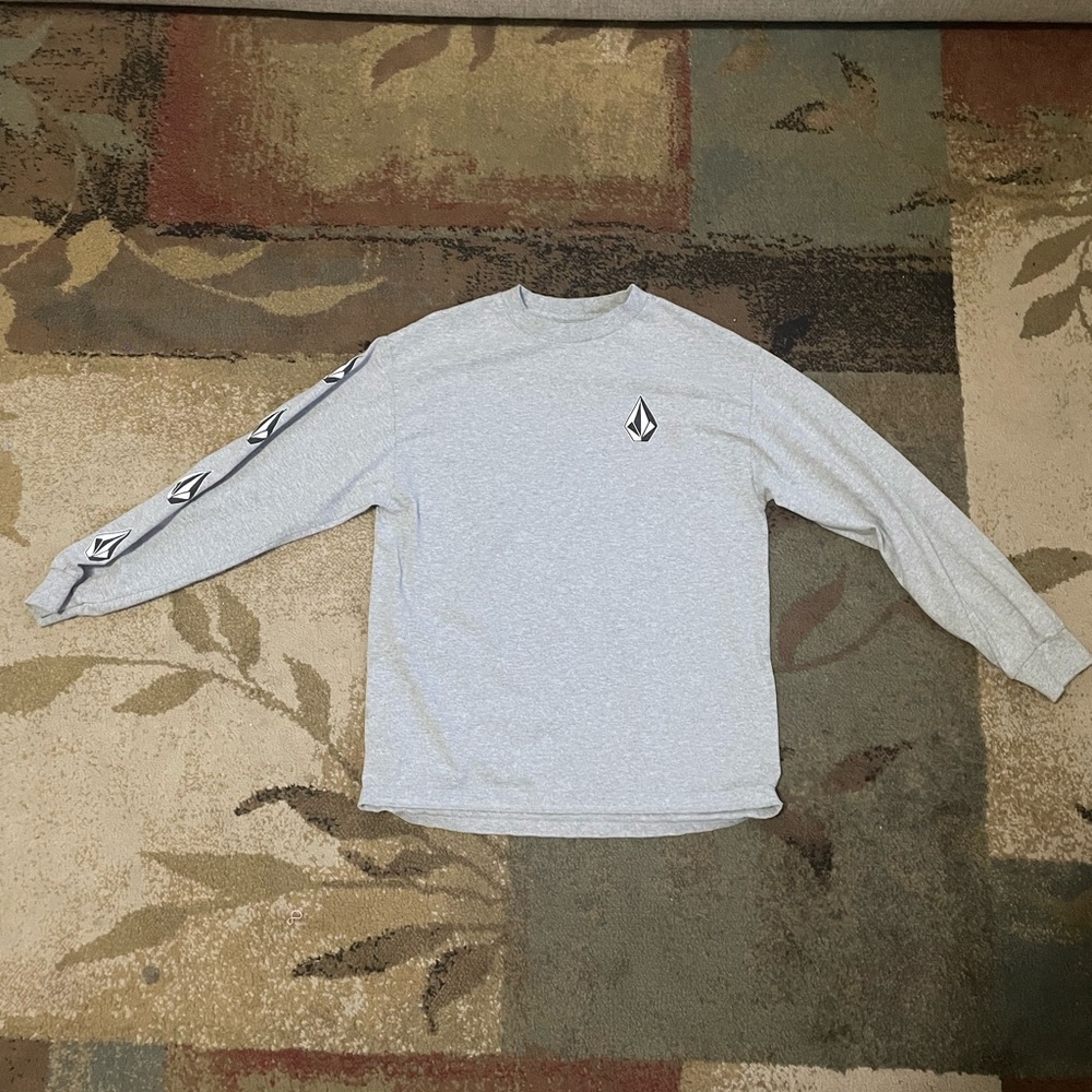 Volcom Gray Long Sleeve Tee